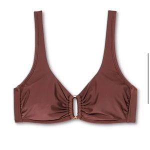 Kona Sol | Bralette Bikini Top - Mulberry